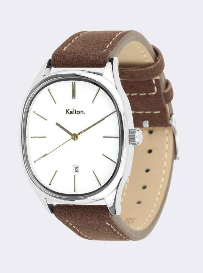 Montre Grande Colorama Blanche