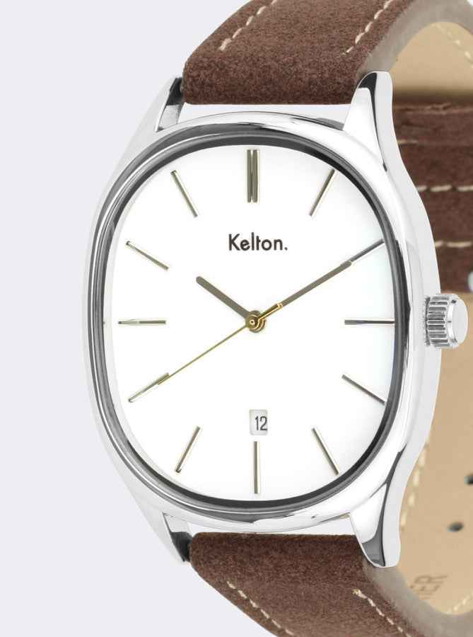 Montre Grande Colorama Blanche