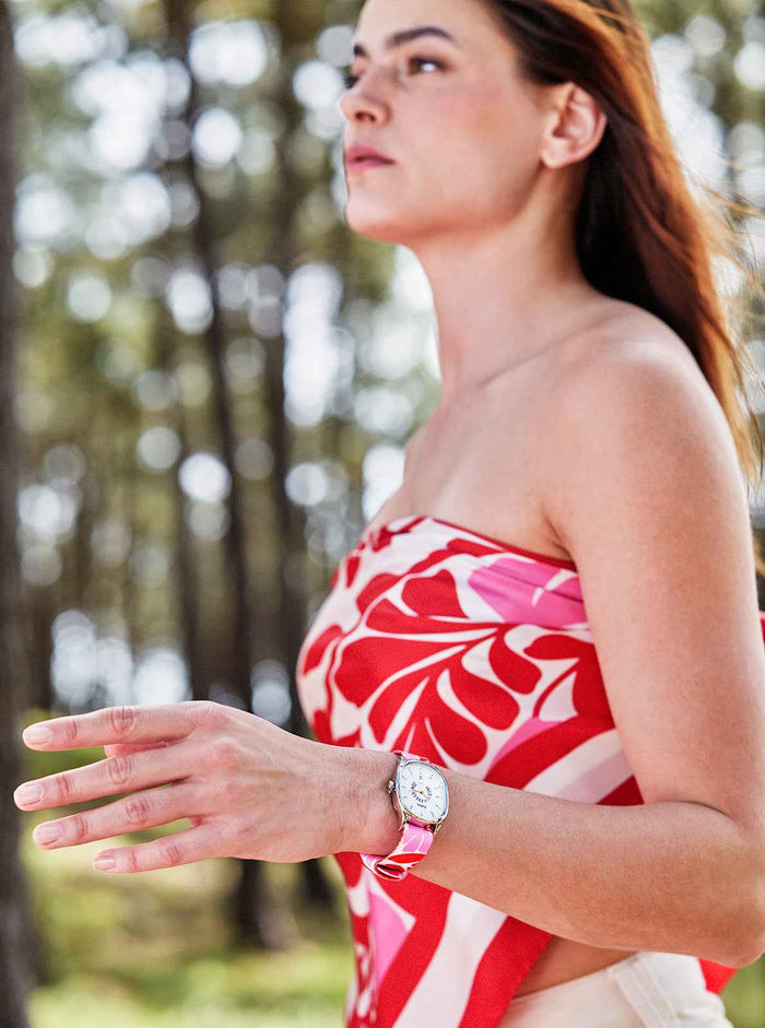Montre Grande Colorama Flora Kelton x Ines de la Fressange Paris