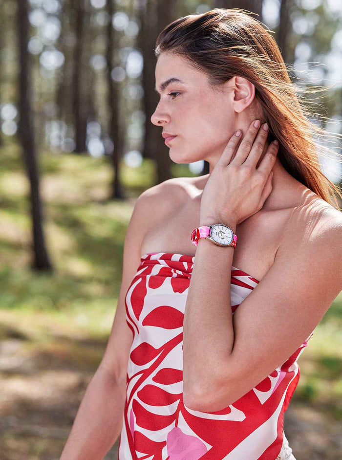 Montre Grande Colorama Flora Kelton x Ines de la Fressange Paris