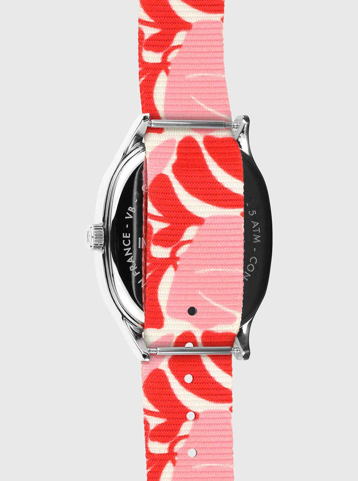 Montre Grande Colorama Flora Kelton x Ines de la Fressange Paris