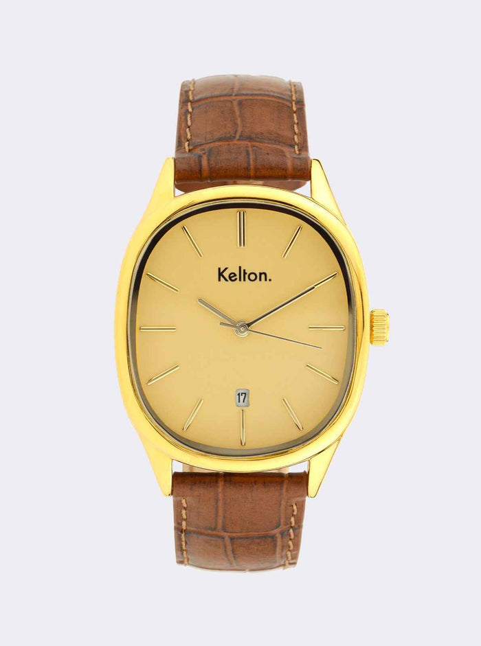 Montre Grande Colorama Or