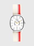 Montre Grande Colorama Rose-Rouge Kelton x Ines de la Fressange Paris