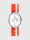 Montre Grande Colorama Rouge-Rose Kelton x Ines de la Fressange Paris