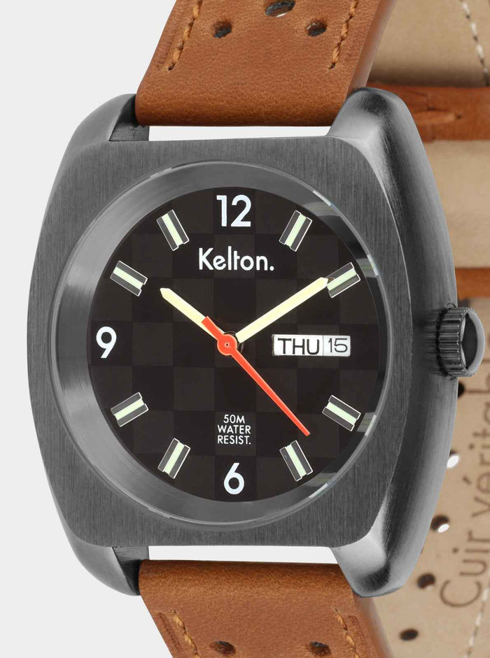 Montre RC 22 Damier - Brown