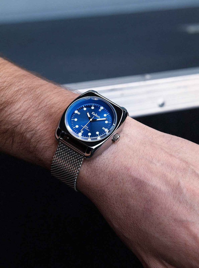 Montre RC2 Bleu-Blanc Mesh