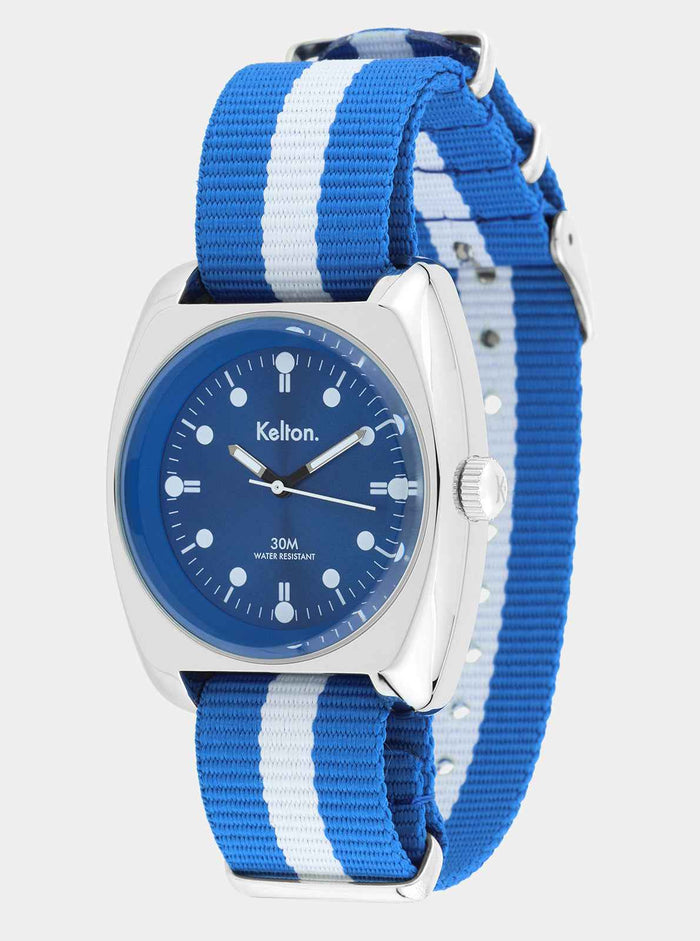 Montre RC2 Nato Bleu-Blanc