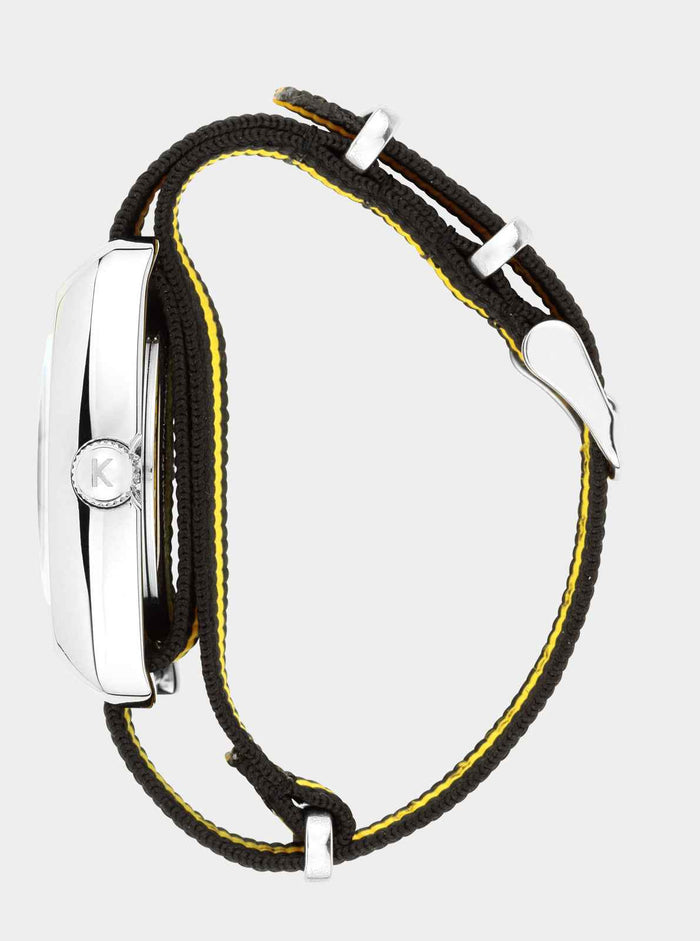 Montre RC2 Nato Noir-Jaune