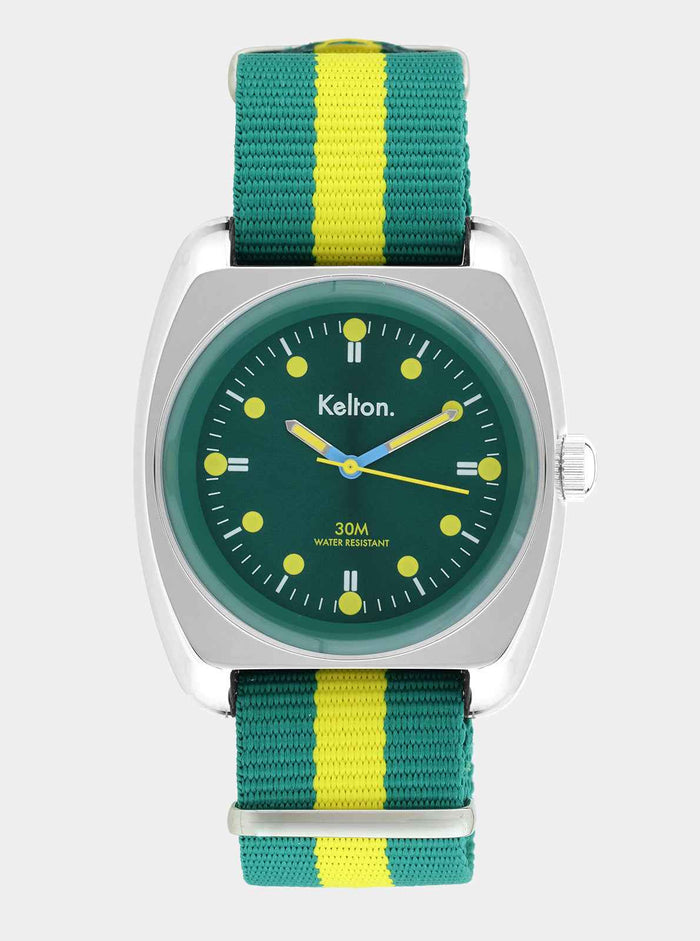 Montre RC2 Nato Vert-Jaune