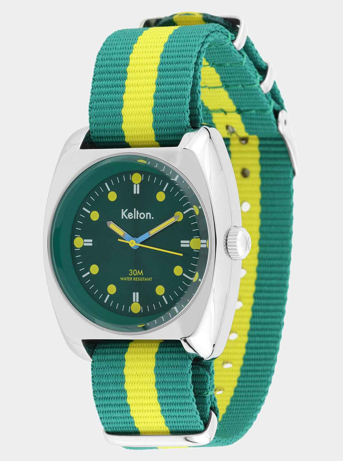 Montre RC2 Nato Vert-Jaune