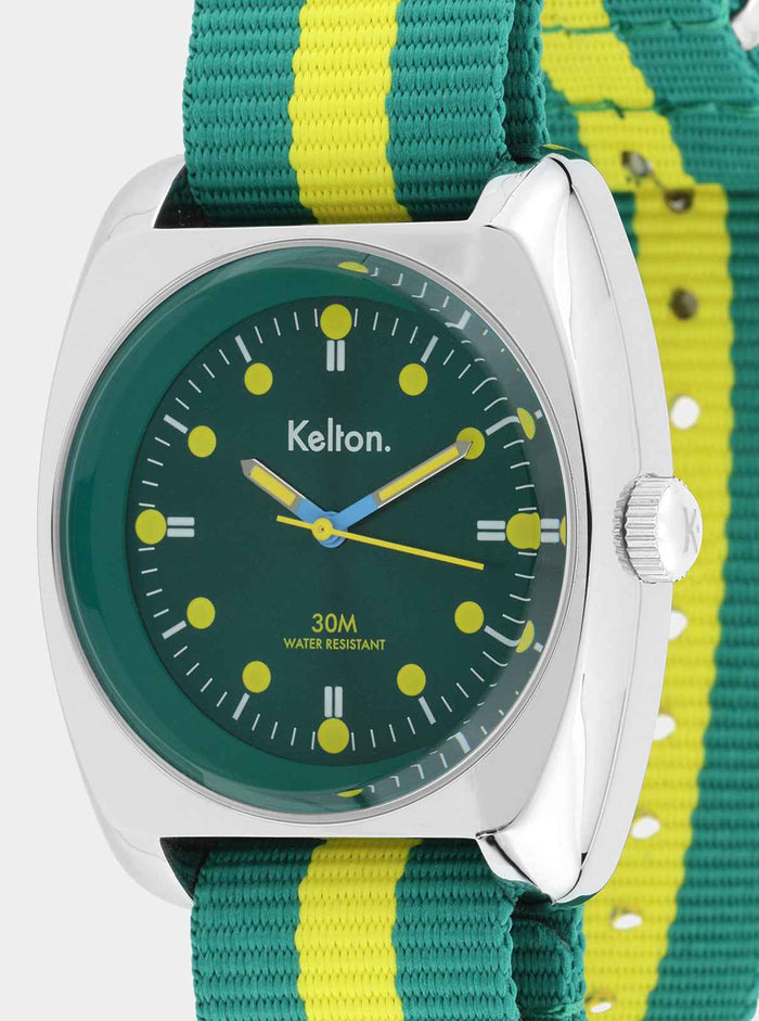 Montre RC2 Nato Vert-Jaune