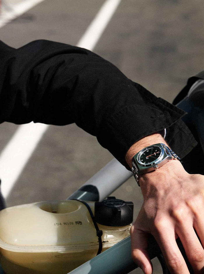Montre RC24 Asphalte Quartz Noire - Bracelet Jubilee