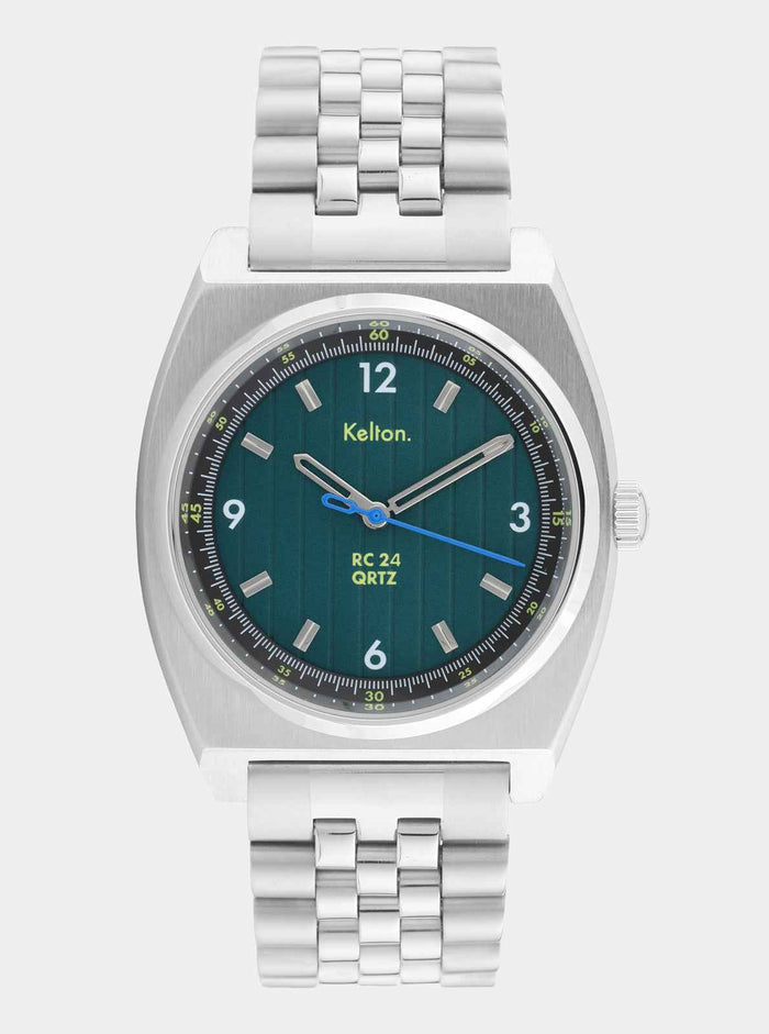 Montre RC24 Electric Quartz Verte - Bracelet Jubilee