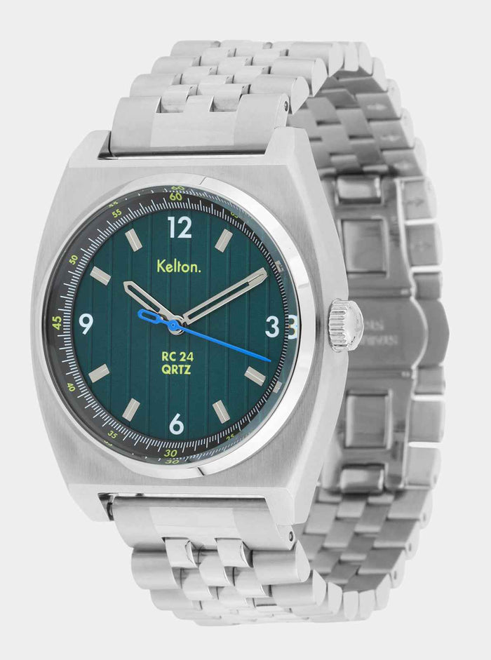 Montre RC24 Electric Quartz Verte - Bracelet Jubilee