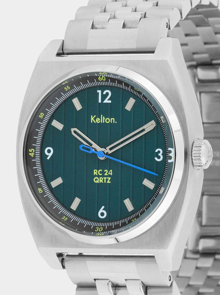 Montre RC24 Electric Quartz Verte - Bracelet Jubilee