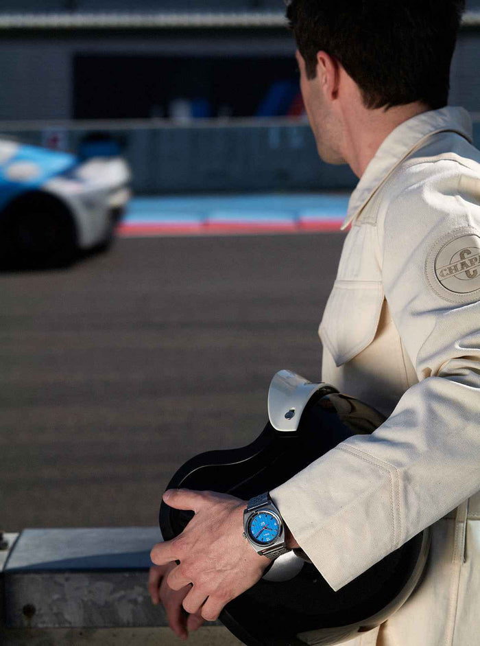 Montre RC24 Pétrole Quartz Bleue - Bracelet Bleu Tropic Racing