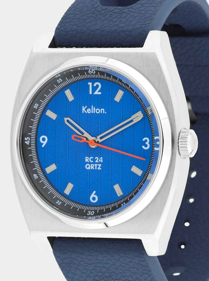 Montre RC24 Pétrole Quartz Bleue - Bracelet Bleu Tropic Racing