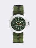 Montre Solaire Field Kaki Kelton x Ines de la Fressange Paris