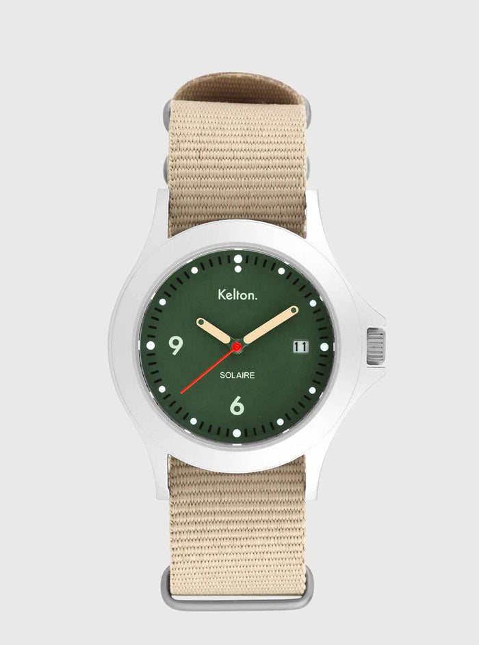 Montre Solaire Soleil Vert Nato