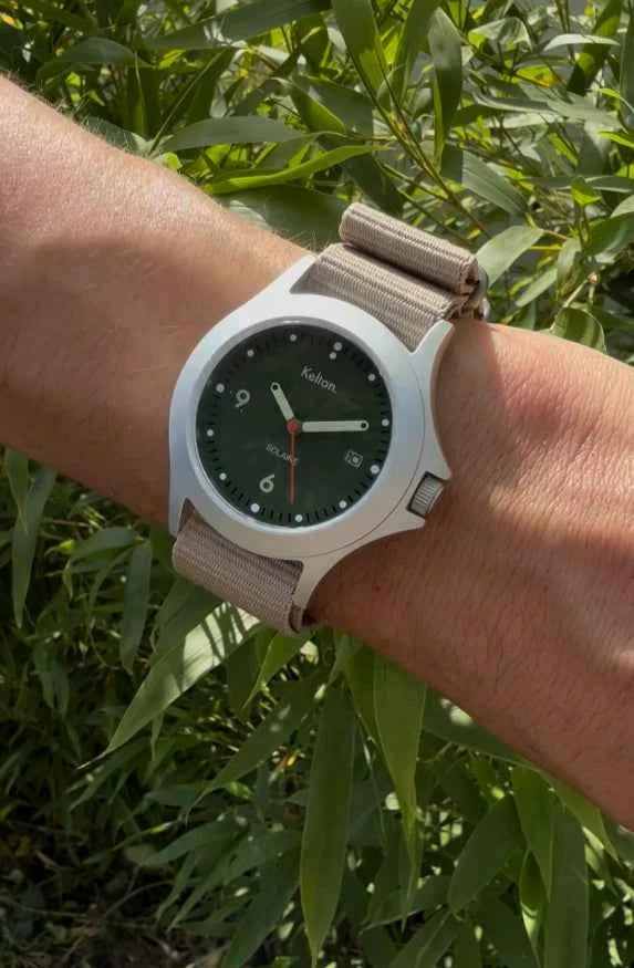 Montre Solaire Soleil Vert Nato
