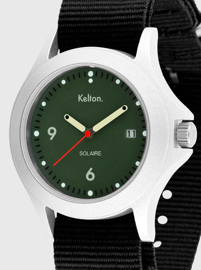 Montre Solaire Soleil Vert Nato