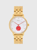 Montre Villa gold rouge