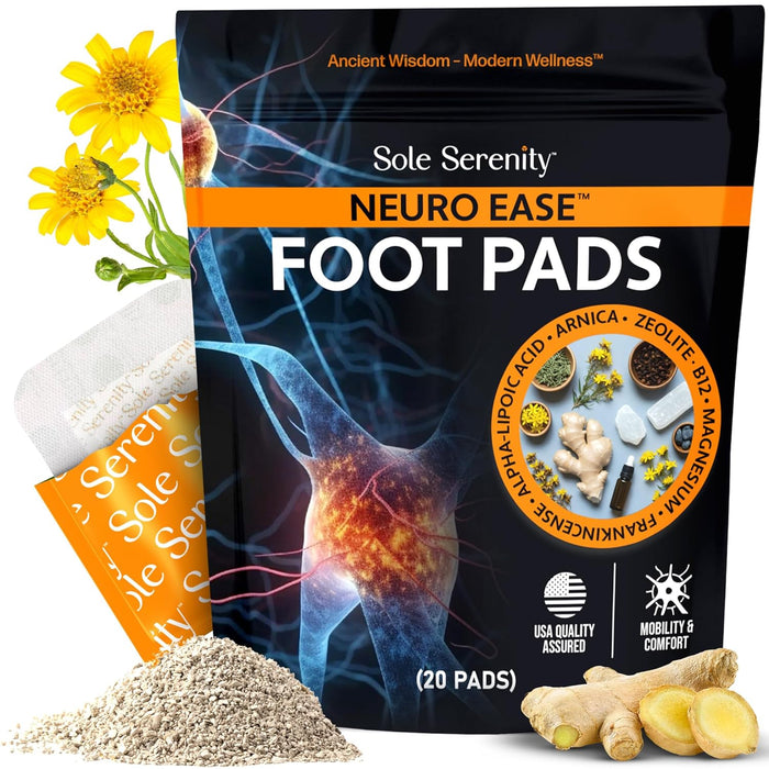 Neuropathy + Cortisol Detox Bundle Foot Pads