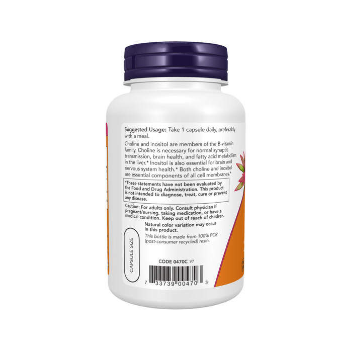 Choline & Inositol By Now Foods by Now Foods