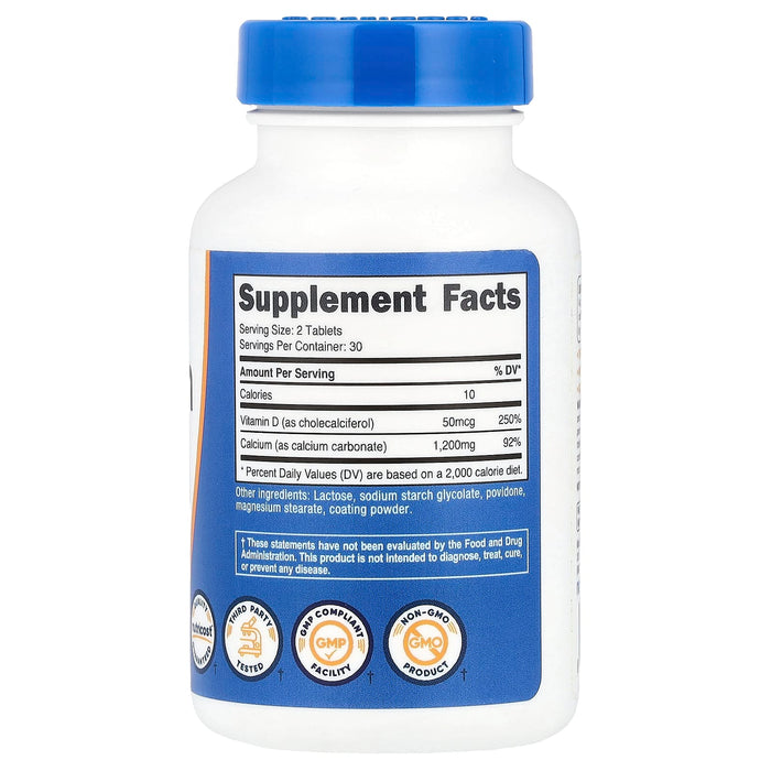 Nutricost calcium with vitamin d by Nutricost