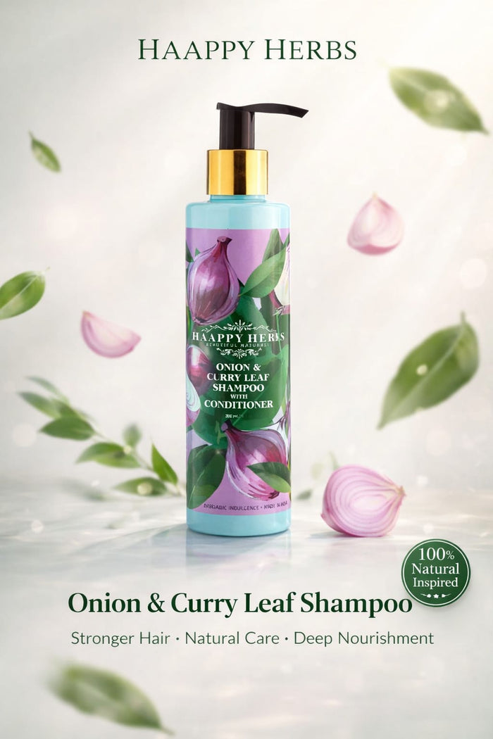 Onion & Curry Leaf Shampoo With Conditioner