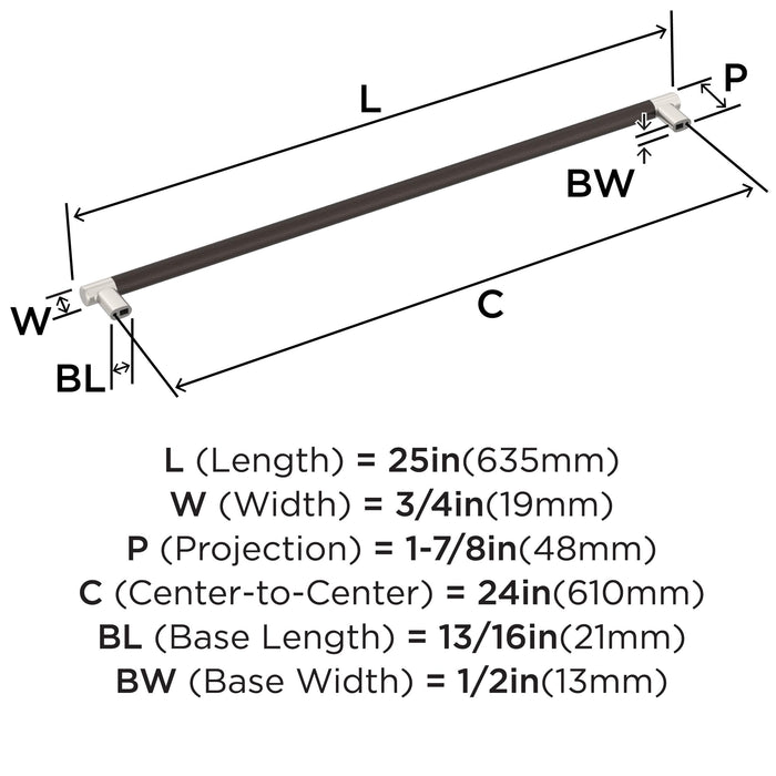Open Box - Amerock BP54042G10ORB - Pulls Cabinet Hardware