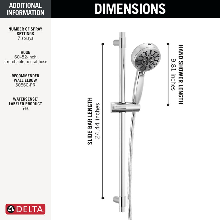 Open Box - Delta 51584-PR - Hand Showers Showers