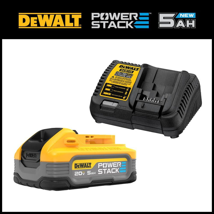 Open Box -  DEWALT 20V MAX POWERSTACK 5.0Ah Battery Kit