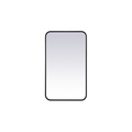 Open Box - Elegant Lighting MR801830BK - Mirrors Home Decor
