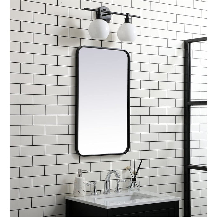 Open Box - Elegant Lighting MR801830BK - Mirrors Home Decor