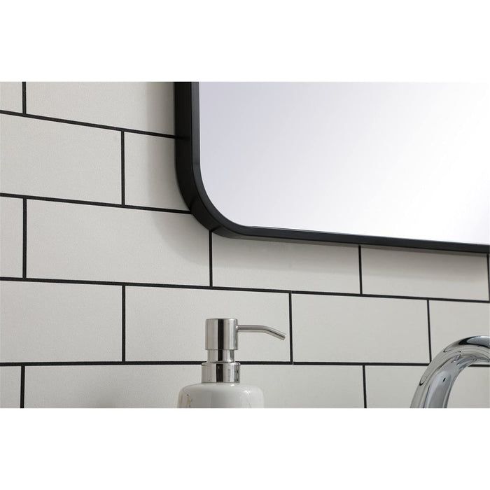 Open Box - Elegant Lighting MR801830BK - Mirrors Home Decor