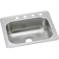 Open Box - Elkay DSE125223 Dayton 25" Single Basin Drop In Stainless Steel Kitchen Sink