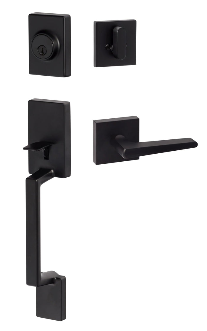Open Box - Sure-Loc SH507-S-BS-SQ FBL - Handlesets Door Hardware