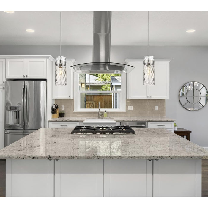Open Box - Z-Lite 3035P6-PN - Pendants Indoor Lighting