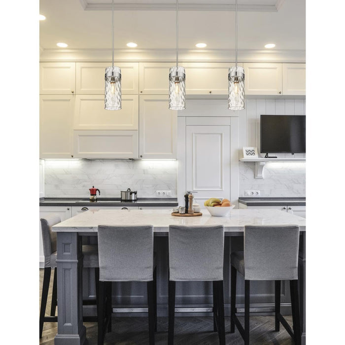 Open Box - Z-Lite 3035P6-PN - Pendants Indoor Lighting