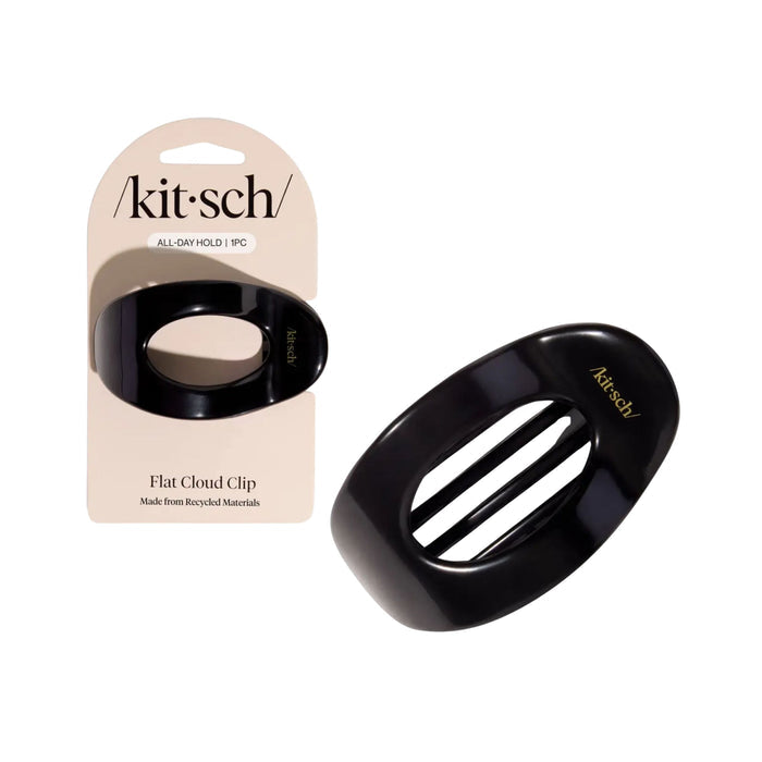 Oversized Flat Cloud Clip | Black