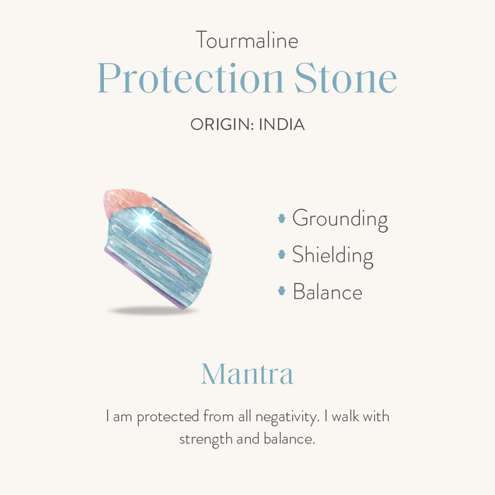 Peace and Protection - Tourmaline Wrap Bracelet