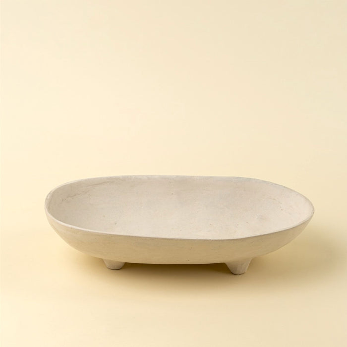 Pedestal Paper Mache Tray