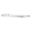 Brushed aluminum finish wall sconce, by WAC, for hallway or living room