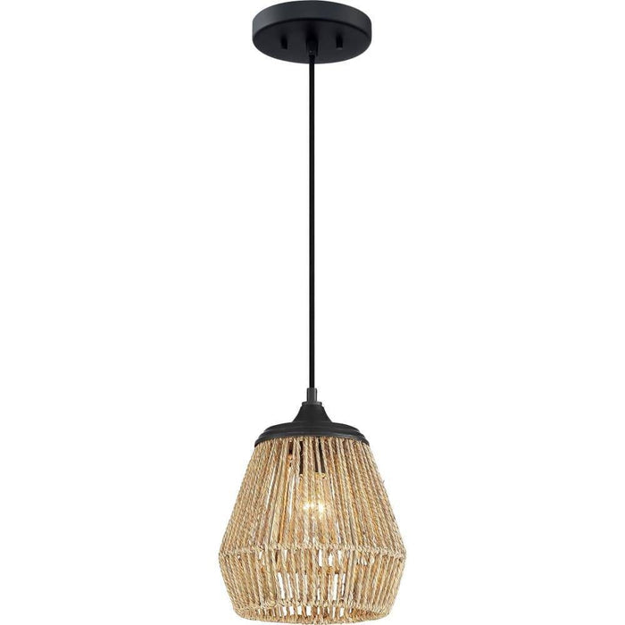 Earth black pendant light, by Quoizel, for kitchen island or dining