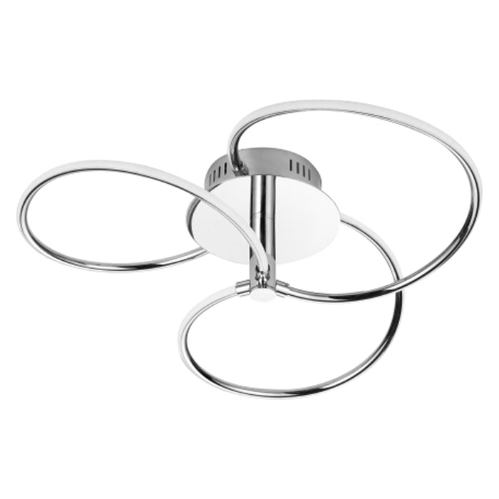 Flush-mount ceiling light, by Dainolite, for hallway, bedroom, or entryway