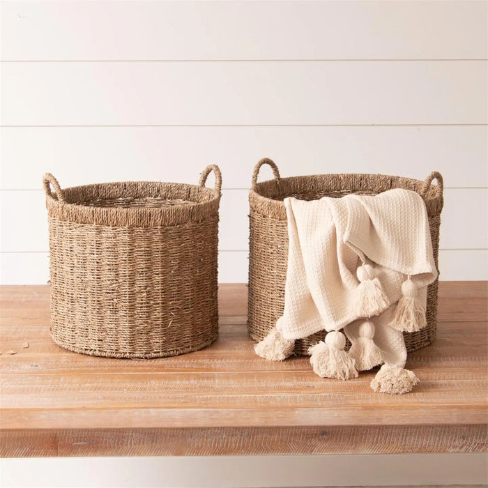 Round Seagrass Basket