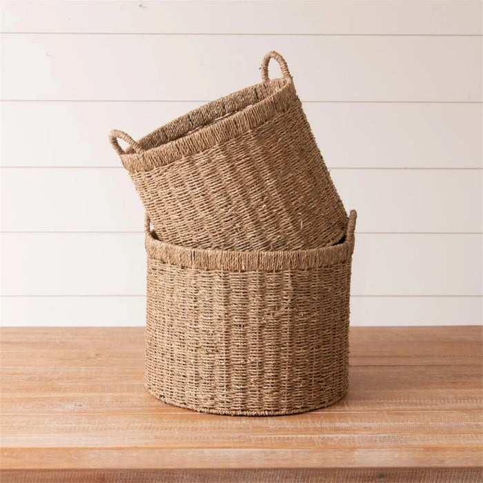 Round Seagrass Basket