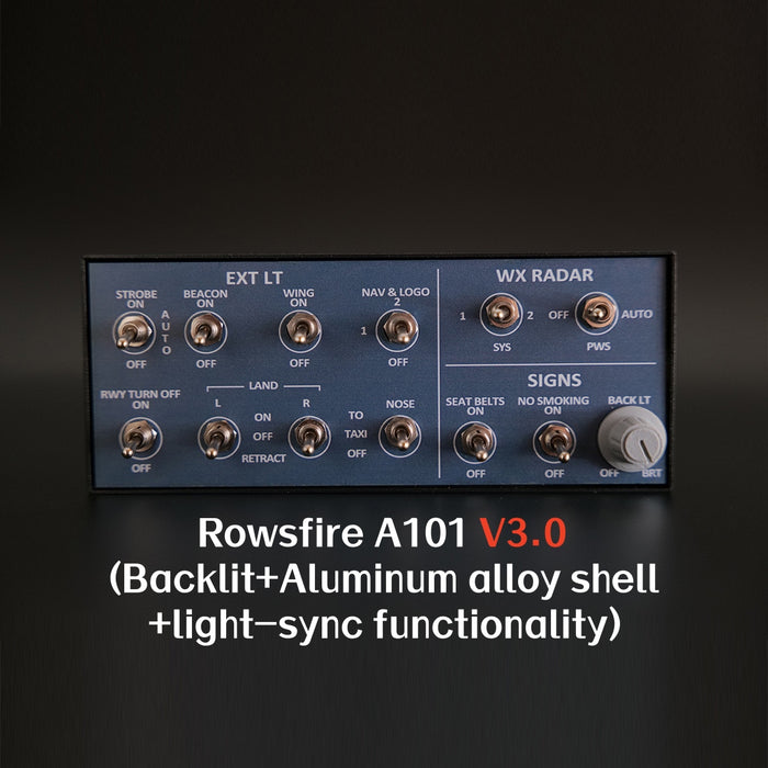 V3.0 (Backlit+Aluminum alloy shell +light-sync functionality)