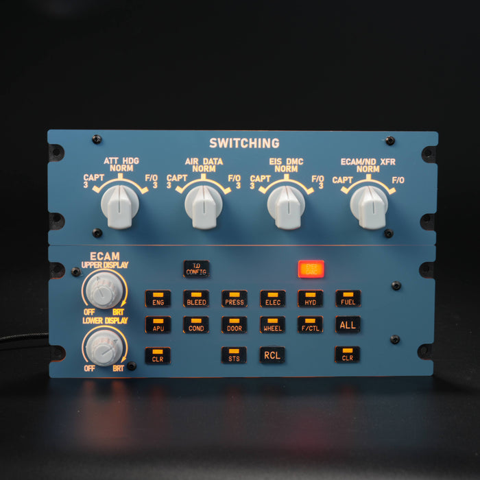 Rowsfire A109 1:1 Scale ATT-ADIRS-EIS Integrated Panel - Rowsfire